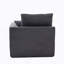 Canapé modulaire modulaire Cloud, canapé moderne Comfy Cloud, 2 places avec housses de coussin-1357090640