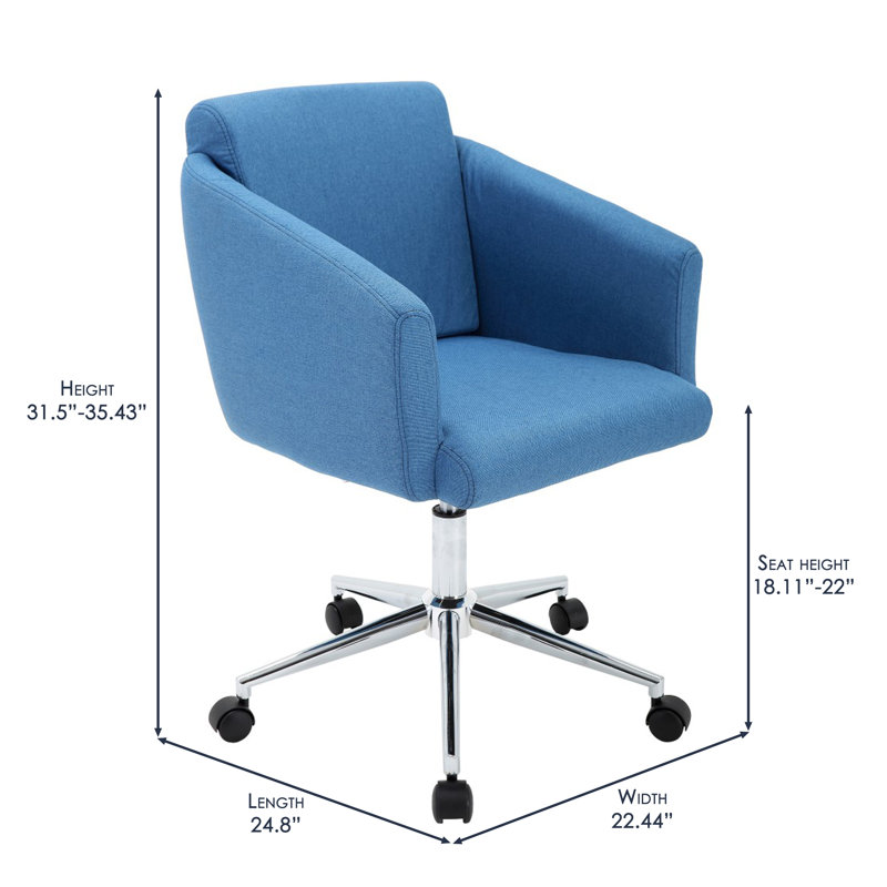 Alvi Task Chair, Blue
