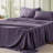 Bedsure Polyester Microfiber Sheet Set Hotel Luxury Sheets, Easy Care Cooling Bed Sheet Set 84GSM(80" x 95")GentleSoft™️-111074239-111074236