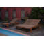 Bel-Air Outdoor Teak Chaise Lounge