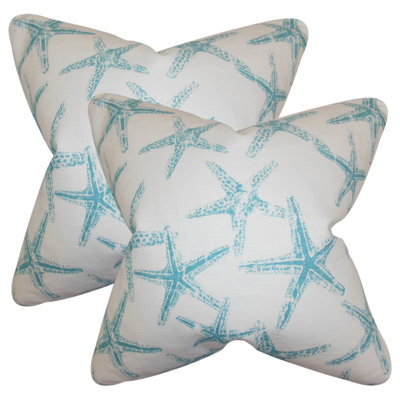  Coussin en coton Coastal
