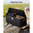Trailer Tongue Box, 49" x 13.9" x 18.5" Steel Trailer Tongue Tool Box, Heavy Duty Storage Organizer with Lock and Keys, Utility Tool Chest for Pickup Truck Bed, RV, SUV, Off-Road Vehicle, Black