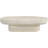 Tivoli Travertine Finish Concrete Indoor/Outdoor Coffee Table