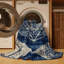 Tapis gris lavable à la machine Abaokoro-1776338417