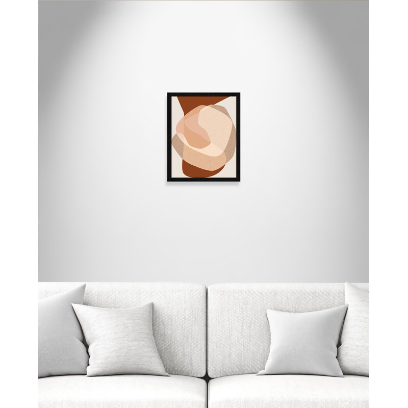 Jayla - cadre photo, impression, Grain de bois noir, L 16 po x H 19 po