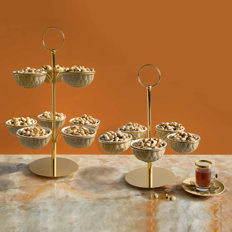 Pistachio Holder Peacock, Blue