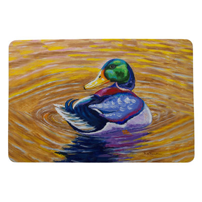 Tapis d'entrée antidérapant Duck 50 po x 30 po