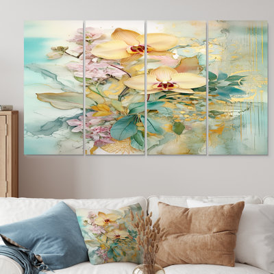 Ballantine - Orchid Wall Art Set 4 Piece