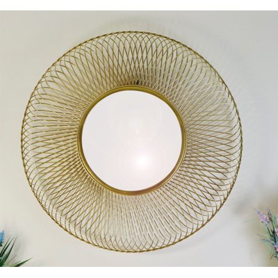 Fairweather Metal Flat Wall Mirror