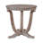Livesay 24" Round Solid + Manufactured Wood Pedestal End Table