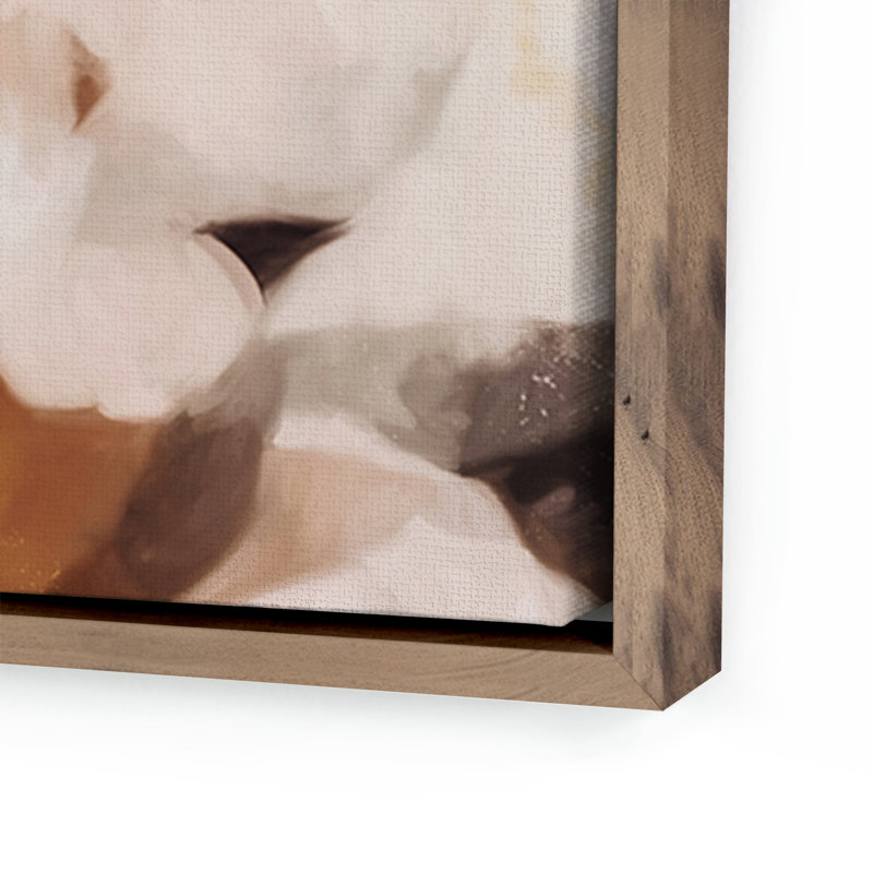 Clay Painting by Patricia Vargas, 24" H x 32" W, Rustic Walnut Framed