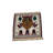 Handmade Mini Square Oriental Rug 1'2X1'3 ft