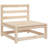  Garden Sofa Set Natural Wood Solid Pine Wood Large Modular-1660804434