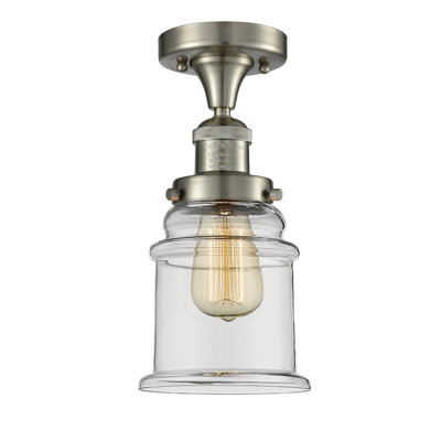 Plafonnier semi-encastré 1 lumière 6 po Galaviz