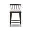 Kershaw Upholstered Stool with Solid Wood Frame