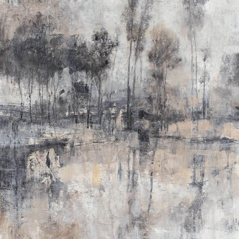«Fog In The Forest I» par Tim Otoole - reproduction d'art sur toile tendue, H 30 po x l 30 po x P 1,25 po