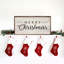Merry Christmas Lines - blanc délavé-79628536