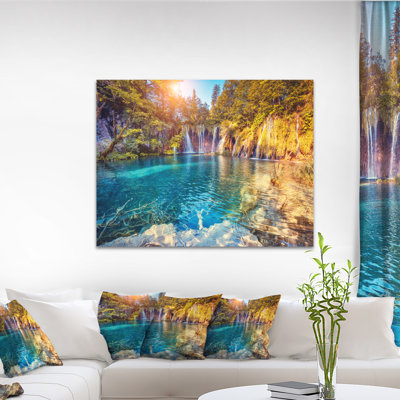 Turquoise Water and Sunny Beams - Landscape Photography Print