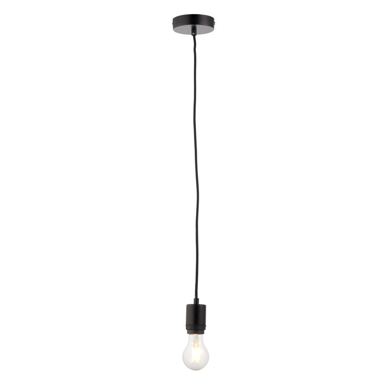 Drishya 1 - Light Black Single Pendant