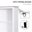 Armoire de rangement autoportante polyvalente