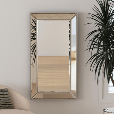 Miroir mural 26 "x 48" "Hollywood Glam"