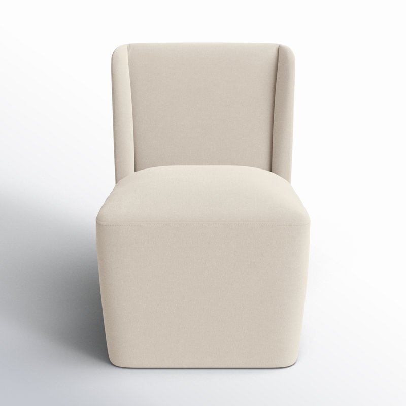 Amita Upholstered Dining Chair, Cream