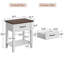 50cm W Manufactured Wood Bedside Table