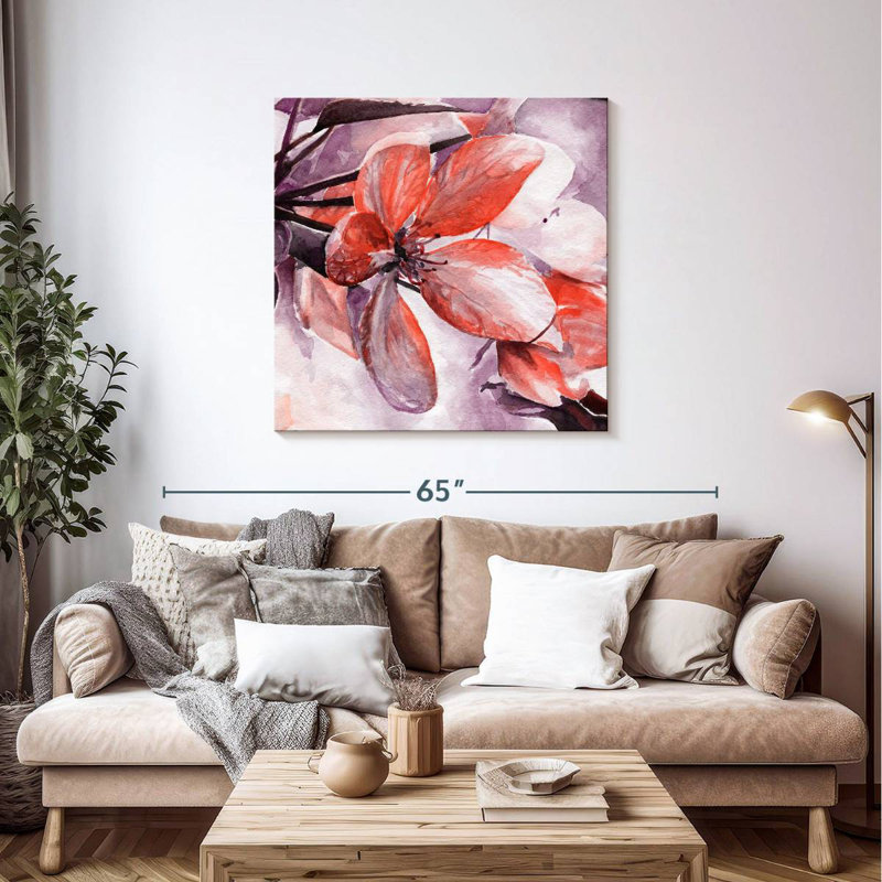 Harnek Japanese Cherry Blossom, 39" H x 39" W