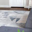 Tapis géométrique gris clair-624518035