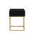 LuXeo Catalina One Drawer Nightstand with Mustard Gold Legs-516758402