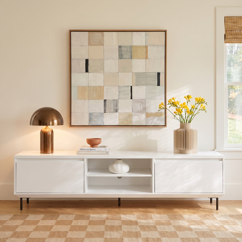 Lita 79'' Media Console, White