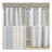 Cotton Printed Shower Curtain With Chenille-2130859755