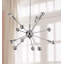 Lustre spoutnik à 6 lumières