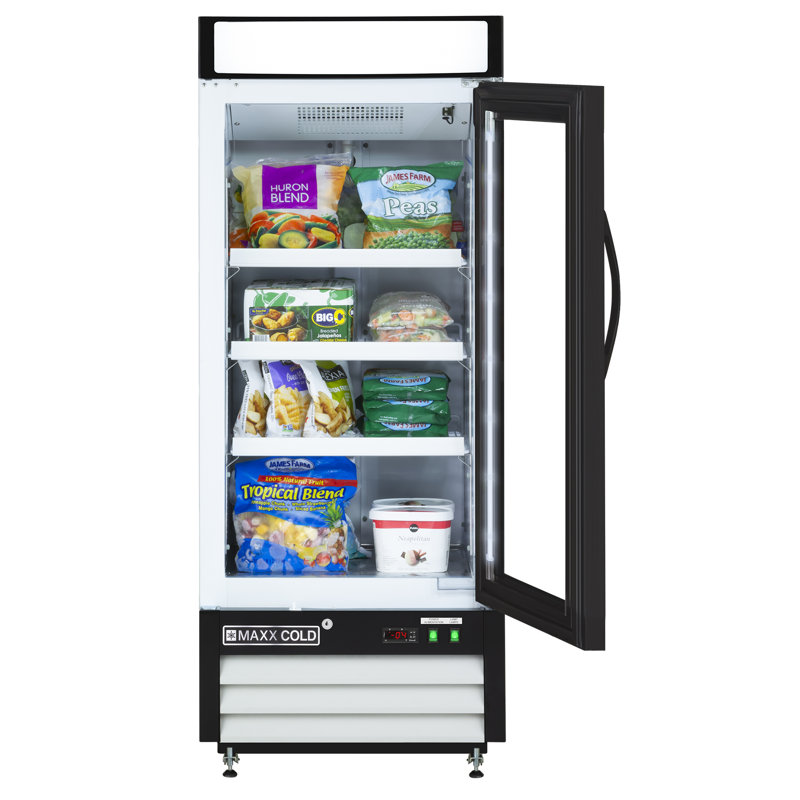 Maxx Cold Single Glass Door Merchandiser Freezer