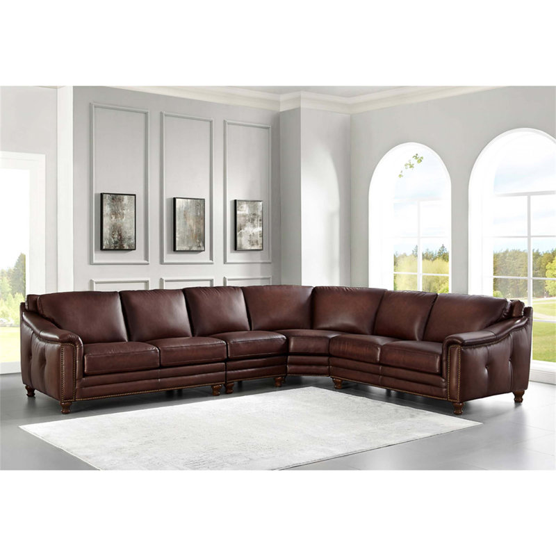 Belfast Leather Sectional