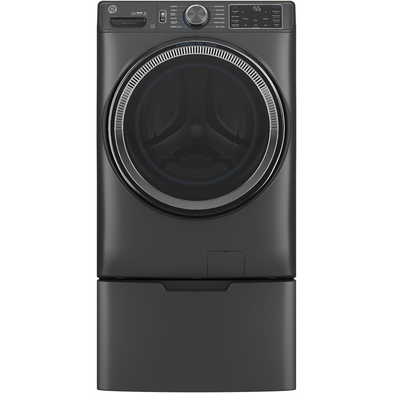 GE Appliances 5 Cubic Feet Energy Star Front Load Washer with Steam Wash