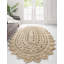 Tapis rond rond en jute / sisal oriental ivoire Nysean-2116892033