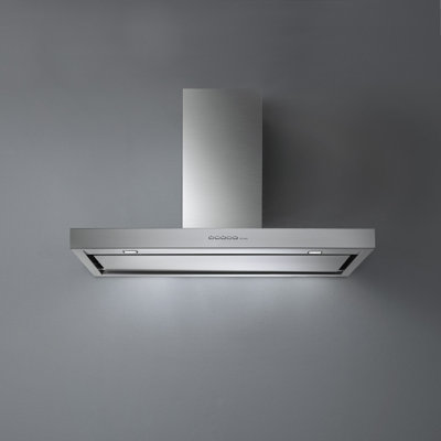 36"" Fasteel Plane Top 500 CFM Ducted Island Range Hood -  Falmec, FFPLN36I5FS