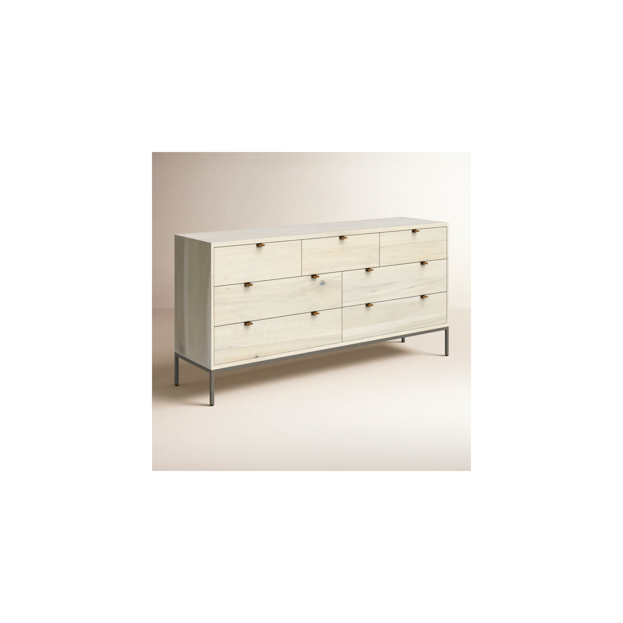 Loki 7 - Drawer Dresser, Dove Poplar