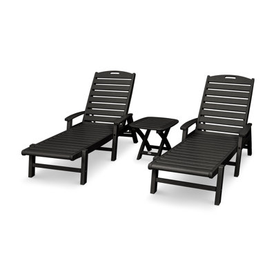 Yacht Club 3-Piece Chaise Set