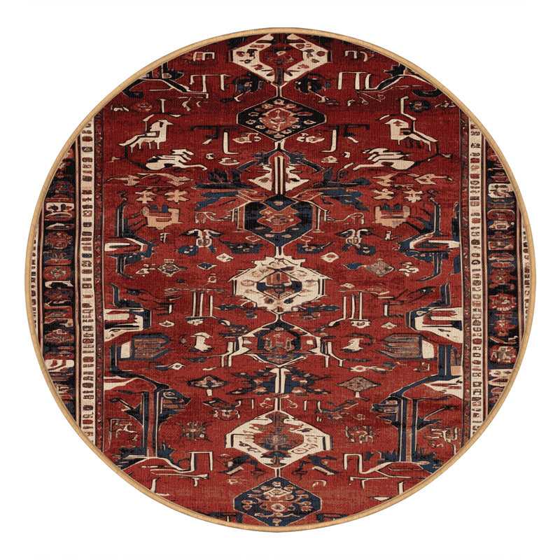 Tapis brun lavable à la machine, Rectangulaire 2 pi x 3 pi