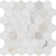 Calacatta Gold Hexagon 2" x 2" Polished Marble Mosaic Tile