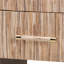 Bali & Pari Callan Bohemian Woven Natural Grasscloth 1-Drawer Nightstand
