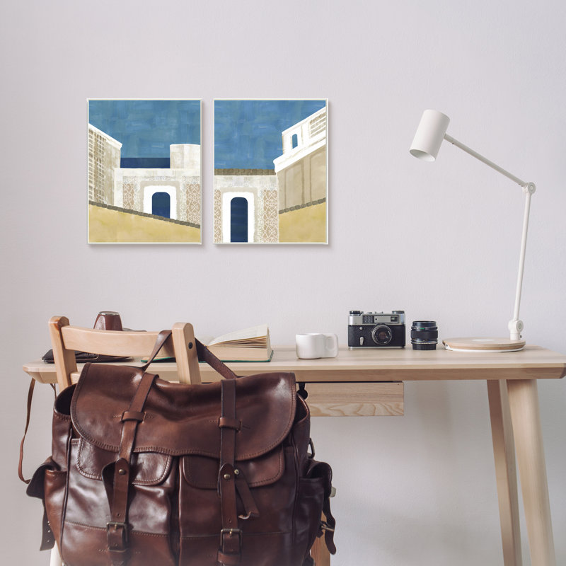 Blocked Architecture Classic, Toile tendue, L 10 po x H 15 po