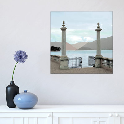 Harbor Garden Gates 1 Piece Wrapped Canvas Wall Art