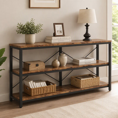 3-Tier Sofa Table Console Table
