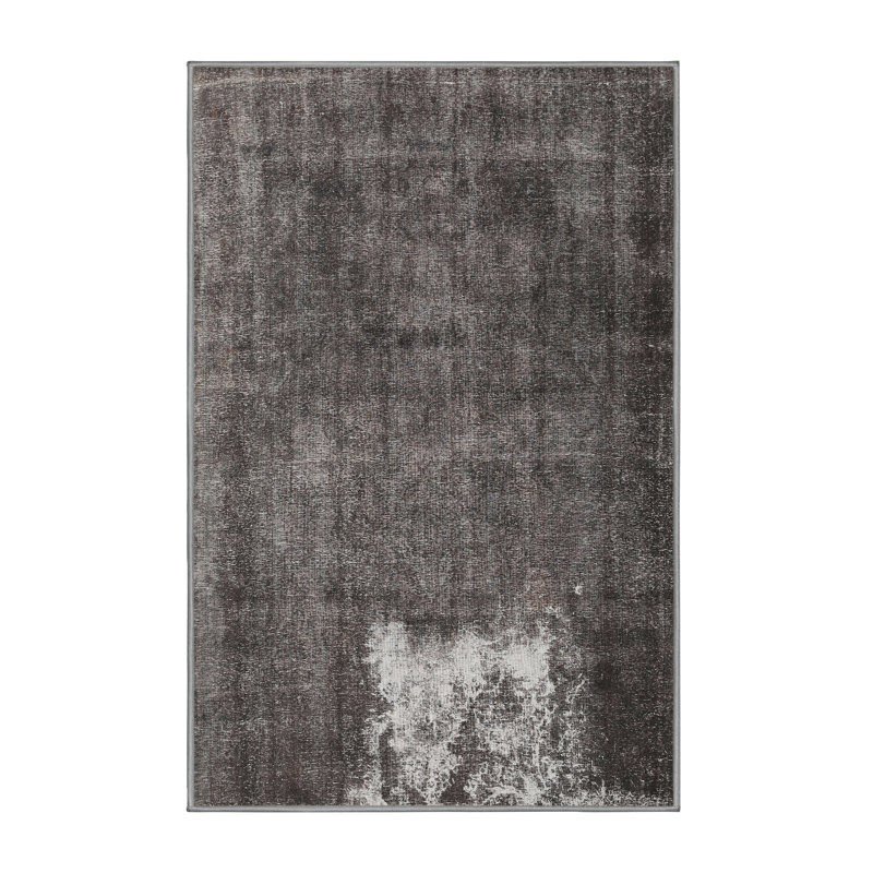 Tapis décoratif gris Prichard, Rectangle 8 pi x 10 pi