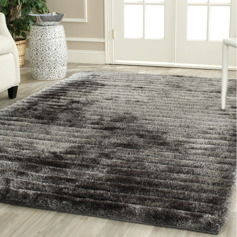 Solid Colour Hand Woven Area Rug