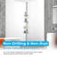 Loudon Tension Pole Stainless Steel Shower Caddy