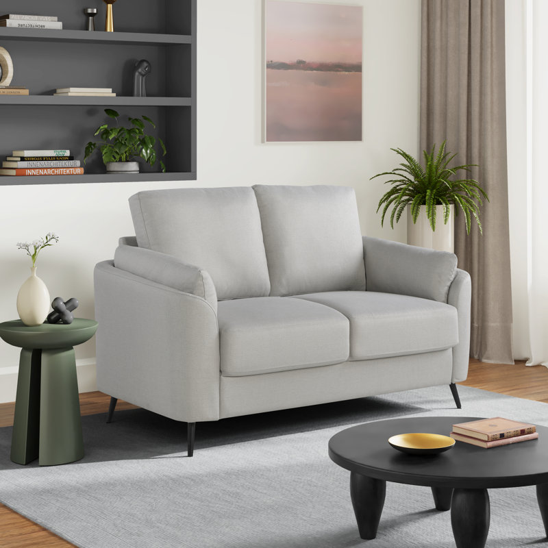 Ellason 55.5" Wide Pillow Arm Upholstered Loveseat
